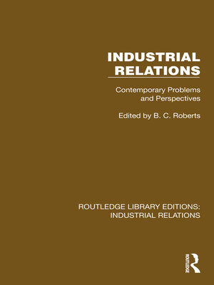 cover image of Industrial Relations